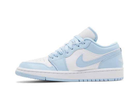 JORDAN 1 LOW WHITE ICE BLUE (WOMEN'S)