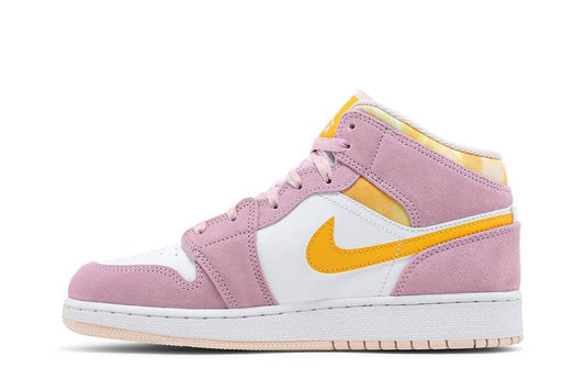 AIR JORDAN 1 MID SE GS 'ARCTIC PINK'