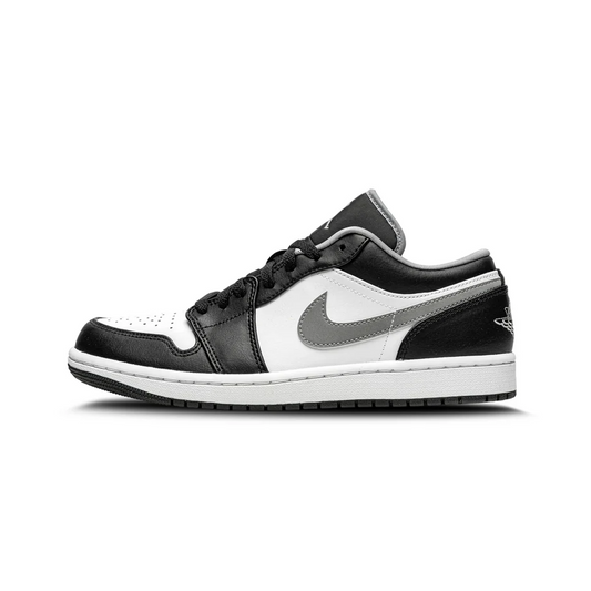 JORDAN 1 LOW BLACK WHITE GREY