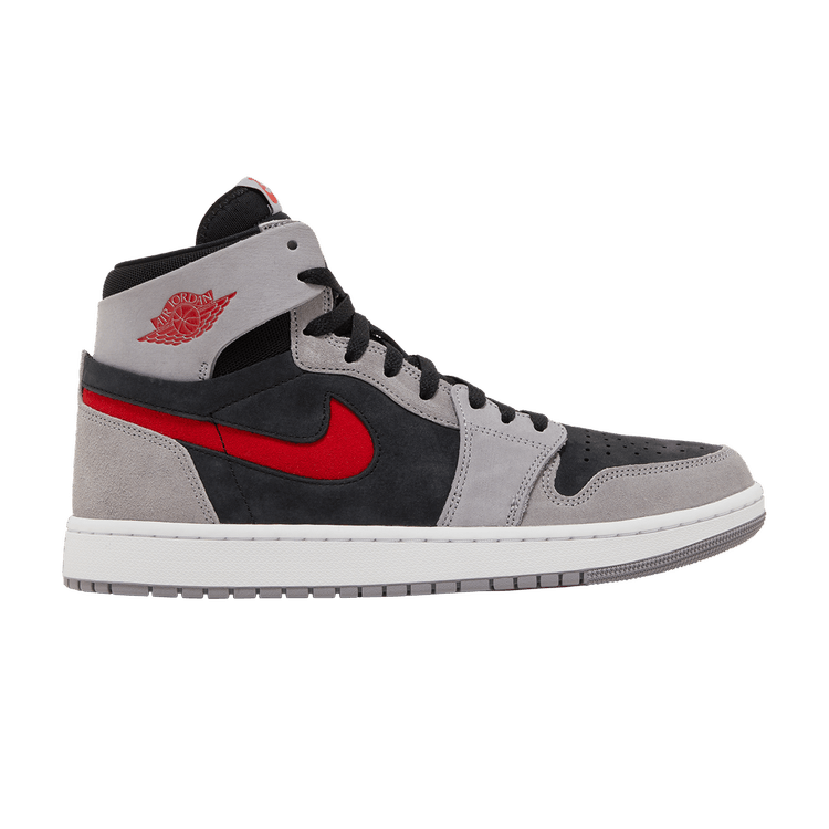 Air Jordan 1 High Zoom Comfort Black Fire Red Cement Grey