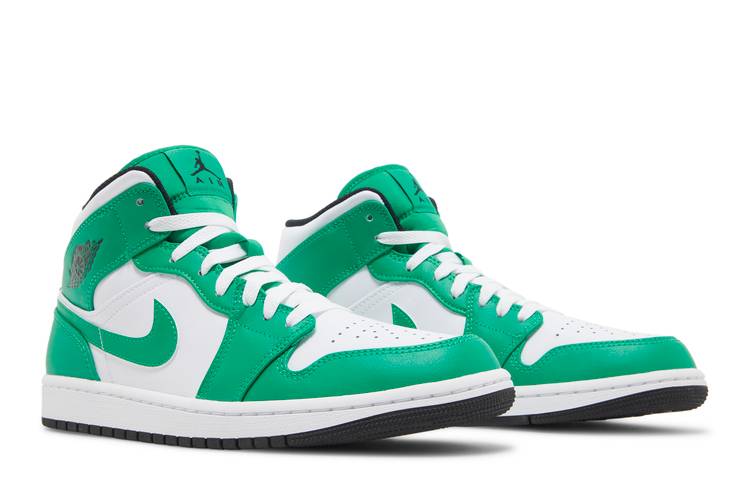 JORDAN 1 MID LUCKY GREEN