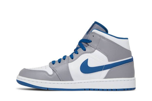 JORDAN 1 MID TRUE BLUE CEMENT (GS)