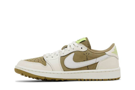 Air Jordan 1 Retro Low Golf Travis Scott Neutral Olive