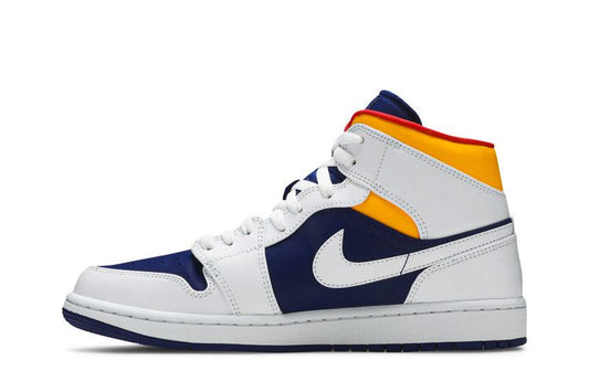 JORDAN 1 MIDROYAL BLUE LASER ORANGE