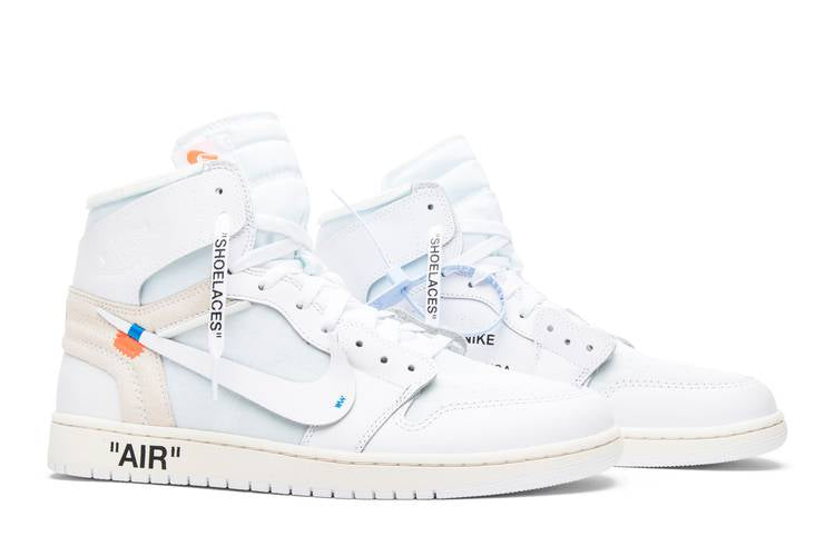 Jordan 1 Retro High Off White White