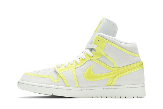 JORDAN 1 MID OPTI YELLOW