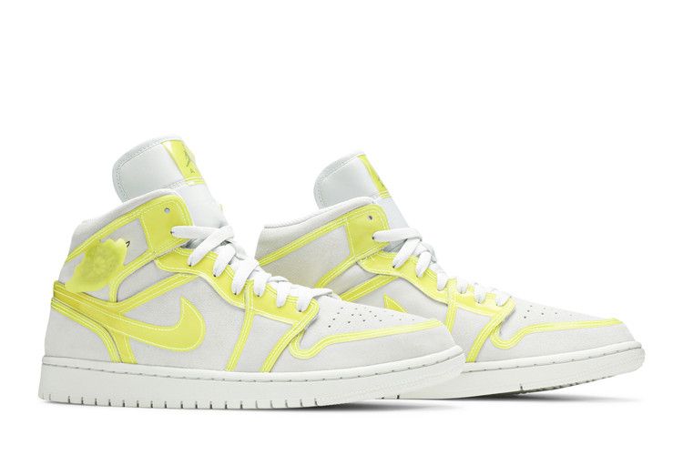 JORDAN 1 MID OPTI YELLOW