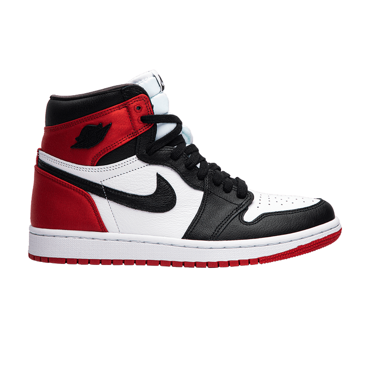 Air Jordan 1 Retro High Satin Black Toe (W)