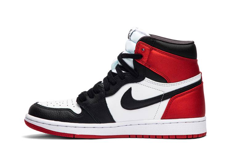 Air Jordan 1 Retro High Satin Black Toe (W)