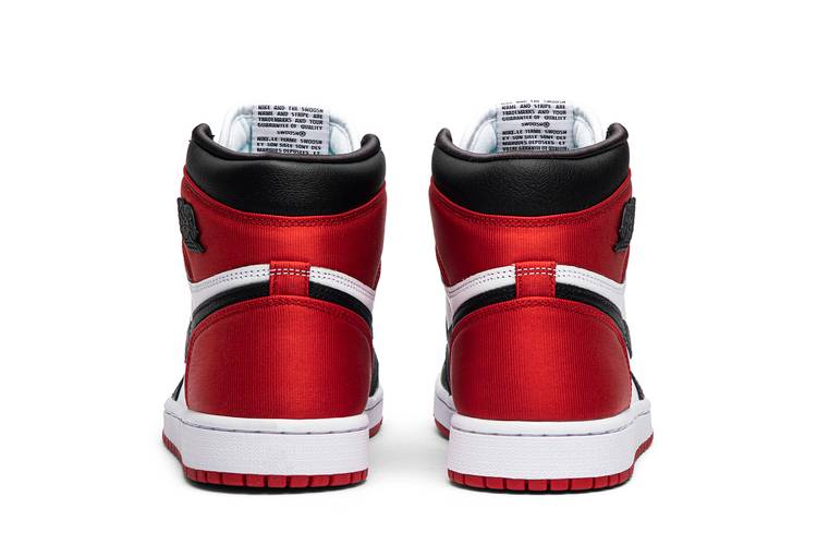 Air Jordan 1 Retro High Satin Black Toe (W)